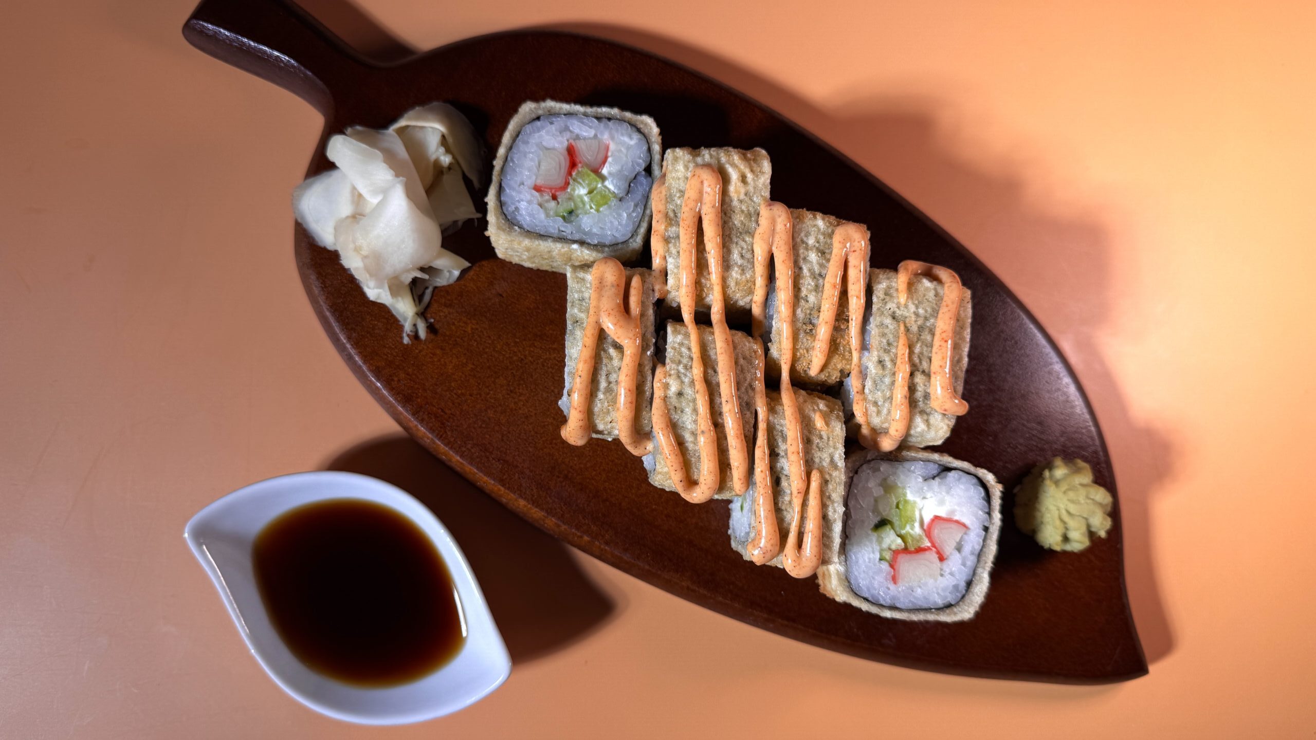 Tempura rolnice Krab tempura rolnice