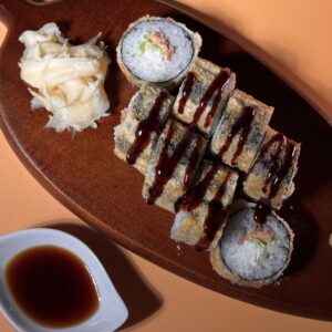 Tempura rolnice Fresh tempura rolnice